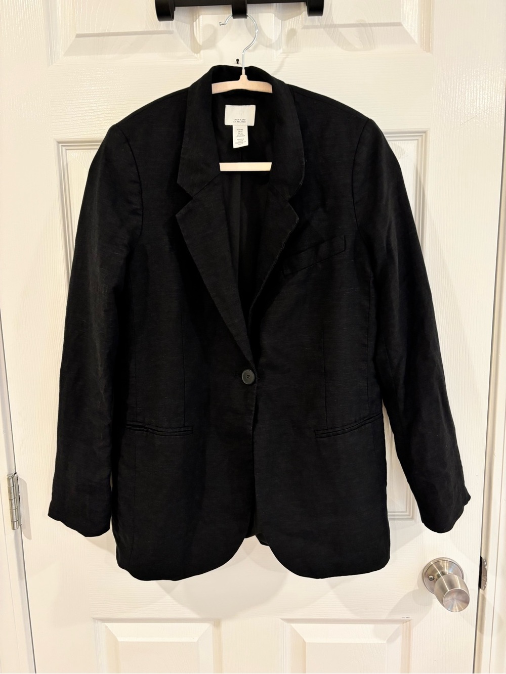 HM Linen Blend Blazer XS